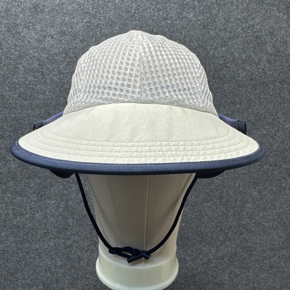 Vintage 90s Patagonia Mesh Sun Hat Medium USA Duck Brim Strap Fishing Hiking